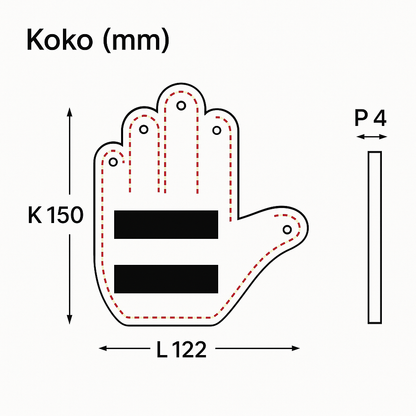 EleKäsi - LED-käsimerkki